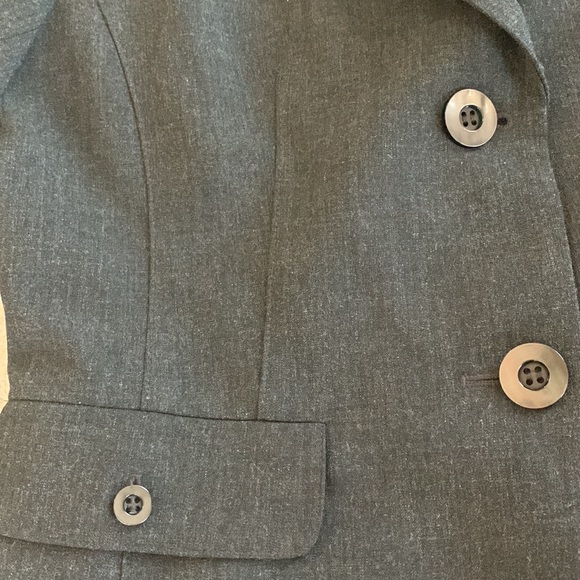 JonesNewYork Charcoal Black blazer - Picture 8 of 16